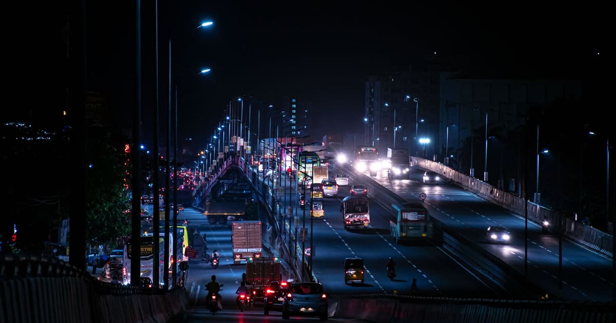 Night diversions on LBS Marg near Bhandup Sonapur Junction begin ...