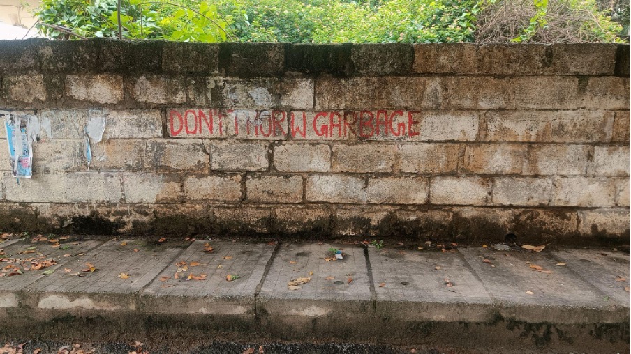 Dont Throw Garbage